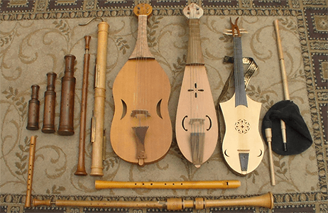 Middle Age Musical Instruments